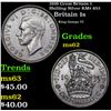 Image 1 : 1939 Great Britain 1 Shilling Silver KM# 853 Grades Select Unc