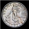 Image 2 : 1944D Philippines 20 Centavos Silver KM# 182 Grades GEM+ Unc