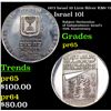 Image 1 : Proof 1973 Israel 10 Lirot Silver KM# 71 Grades GEM Proof