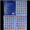 Image 1 : Partial Lincoln 1c Whitman Folder, 1909-1940 71 coins in Total