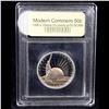 Image 2 : Proof 1986-S Liberty Modern Commem Half Dollar 50c Graded GEM++ Proof Deep Cameo By USCG