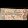 Image 2 : 1864 $5 Confederate Note, T69 Grades vf+