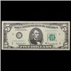 Image 2 : **Star Note** 1969 $5 Green Seal Federal Reserve Note (Philadelphia, PA) Grades Choice AU/BU Slider