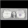 Image 2 : 1957B **Star Note** $1 Blue Seal Silver Certificate Grades Select AU