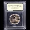 Image 2 : Proof 1992-S Olympic Modern Commem Half Dollar 50c Graded GEM++ Proof Deep Cameo By USCG