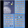 Image 1 : Virtualy Complete Lincoln 1c Whitiman Album, 1941-1973, 88 coins in Total