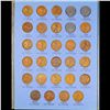 Image 5 : Near Complete Lincoln 1c Whitiman Album, 1909-1940, 69 coins in Total
