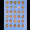 Image 3 : Complete Lincoln 1c Whitiman Album, 1941-1971, 81 coins in Total