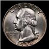 Image 2 : 1954-p Washington Quarter 25c Grades GEM+ Unc