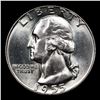Image 2 : 1955-p Washington Quarter 25c Grades GEM++ Unc