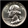 Image 2 : 1955-d Washington Quarter 25c Grades Choice+ Unc