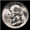 Image 2 : 1944-s Washington Quarter 25c Grades GEM+ Unc