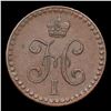 Image 2 : ***Auction Highlight*** Russia 1840 Cn6 1/2 Kopek C# 143.2 Grades Select Unc BN