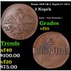 Image 1 : Russia 1839 CM 2  Kopek C# 139.3 Grades vf++