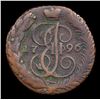 Image 2 : Russia 1796AM 5 Kopeks C# 59.2 Grades vf++