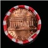 Image 2 : Shotgun Lincoln 1c roll, 1974-d 50 pcs Bank Wrapper.