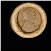 Image 2 : Mixed small cents 1c orig shotgun roll, 1919-s Wheat Cent, 1893 Indian Cent other end, Brinks Wrappe