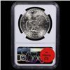 Image 3 : NGC 1972-s silver Eisenhower Dollar $1 Graded ms66 By NGC