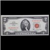 Image 2 : 1963 $2 Red Seal United States Note Grades Choice CU