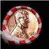 Image 2 : Shotgun Lincoln 1c roll, 1963-d 50 pcs Bank Wrapper.