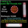 Image 1 : Shotgun Lincoln 1c roll, 1979-p 50 pcs Bank Wrapper.