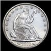 Image 2 : ***Auction Highlight*** 1873 Arrows Seated Half Dollar 50c Graded Select+ Unc BY USCG (fc)