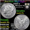 Image 1 : ***Auction Highlight*** 1885-s Morgan Dollar $1 Graded Select Unc PL BY USCG (fc)