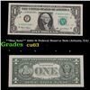 Image 1 : **Star Note** 2003 $1 Federal Reserve Note (Atlanta, GA) Grades Select CU