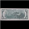 Image 3 : 1976 $2 Federal Reserve Note 1st Day of Issue, with Stamp Grades Gem CU