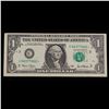 Image 2 : **Star Note** 2001 $1  Federal Reserve Note (Philadelphia, PA) Grades Choice AU