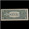Image 3 : **Star Note** 2001 $1  Federal Reserve Note (Philadelphia, PA) Grades Choice AU