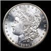 Image 2 : 1881-s Morgan Dollar $1 Grades GEM+ Unc