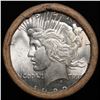 Image 2 : ***Auction Highlight*** Full solid date 1922-p Uncirculated Peace silver dollar roll, 20 coins (fc)