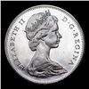 Image 2 : 1965 Small Beads, Pointed 5 Canada Dollar $1 Grades GEM++ PL