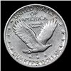 Image 3 : 1918-p Standing Liberty Quarter 25c Grades Select AU
