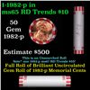 Image 1 : Shotgun Lincoln 1c roll, 1982-p 50 pcs Bank Wrapper.