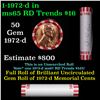 Image 1 : Shotgun Lincoln 1c roll, 1972-d 50 pcs Bank Wrapper.