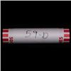 Image 3 : Shotgun Lincoln 1c roll, 1959-d 50 pcs Bank Wrapper.