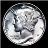Image 2 : 1941-p Mercury Dime 10c Grades GEM++ Unc