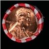 Image 2 : Shotgun Lincoln 1c roll, 1964-d 50 pcs Bank Wrapper.