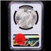 Image 3 : NGC 1922-d Peace Dollar $1 Graded ms63 By NGC