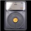 Image 4 : 1851 Gold Dollar TY-I $1 Graded ms62 BY SEGS