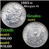 Image 1 : 1885-o Morgan Dollar $1 Grades Select Unc