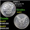 Image 1 : 1886-s Morgan Dollar $1 Grades Select Unc