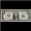 Image 2 : **Star Note** 2006 $1 Federal Reserve Note (Kansas City, MO) Grades Choice AU/BU Slider