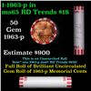 Image 1 : Shotgun Lincoln 1c roll, 1963-p 50 pcs Bank Wrapper.