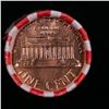 Image 2 : Shotgun Lincoln 1c roll, 1962-d 50 pcs Bank Wrapper.