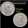 Image 1 : 1963B Switzerland 1 Franc Silver KM# 24 Grades Select Unc