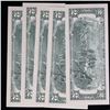 Image 3 : 5x Consecutive 2003A $2 Federal Reserve Notes (Philadelphia, PA), All CU Grades CU