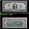 Image 1 : 1976 $2 Green Seal Federal Reseve Note (Philadelphia, PA) Grades Select CU